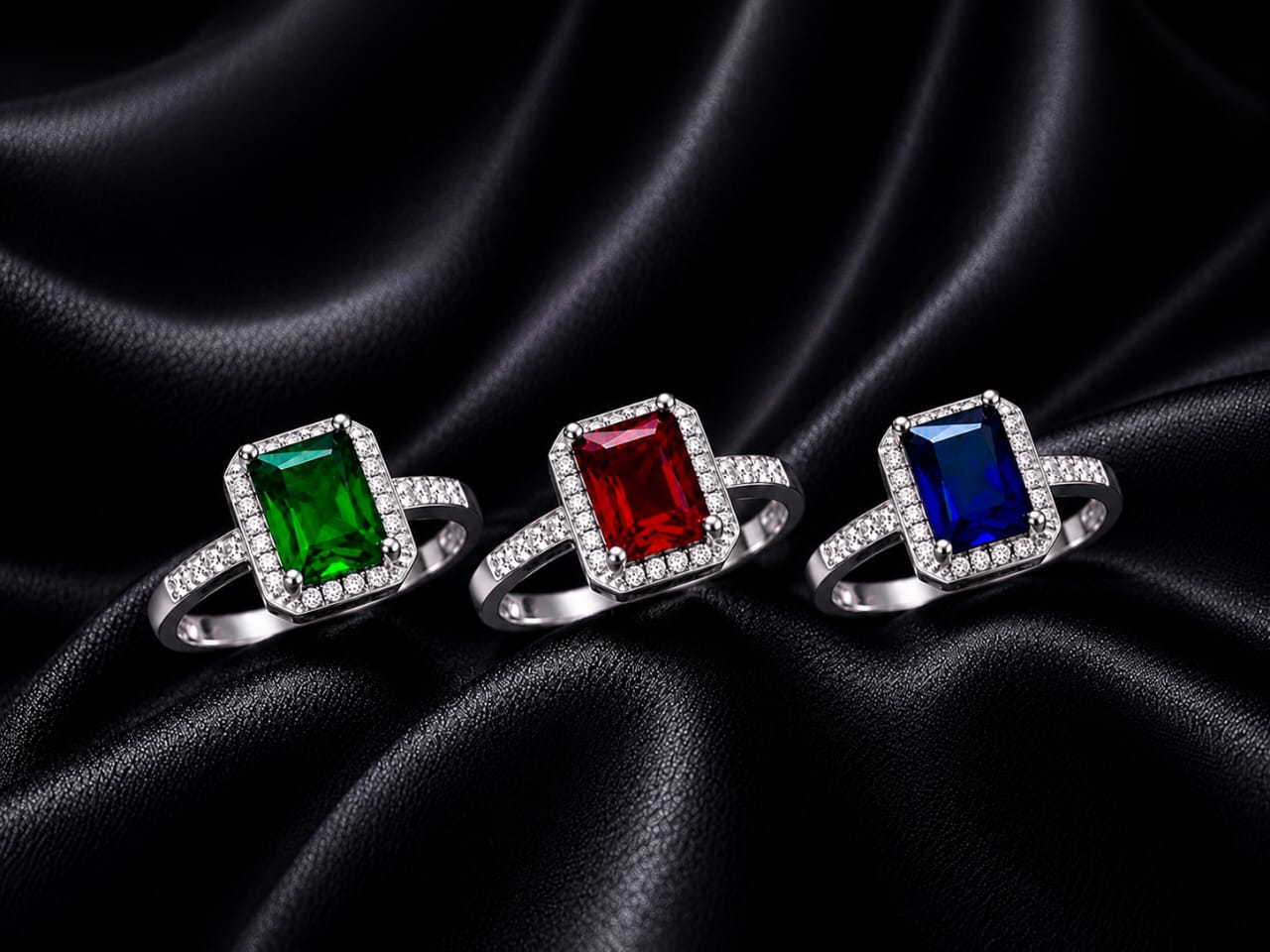 Cincin Swiss Batu Petak